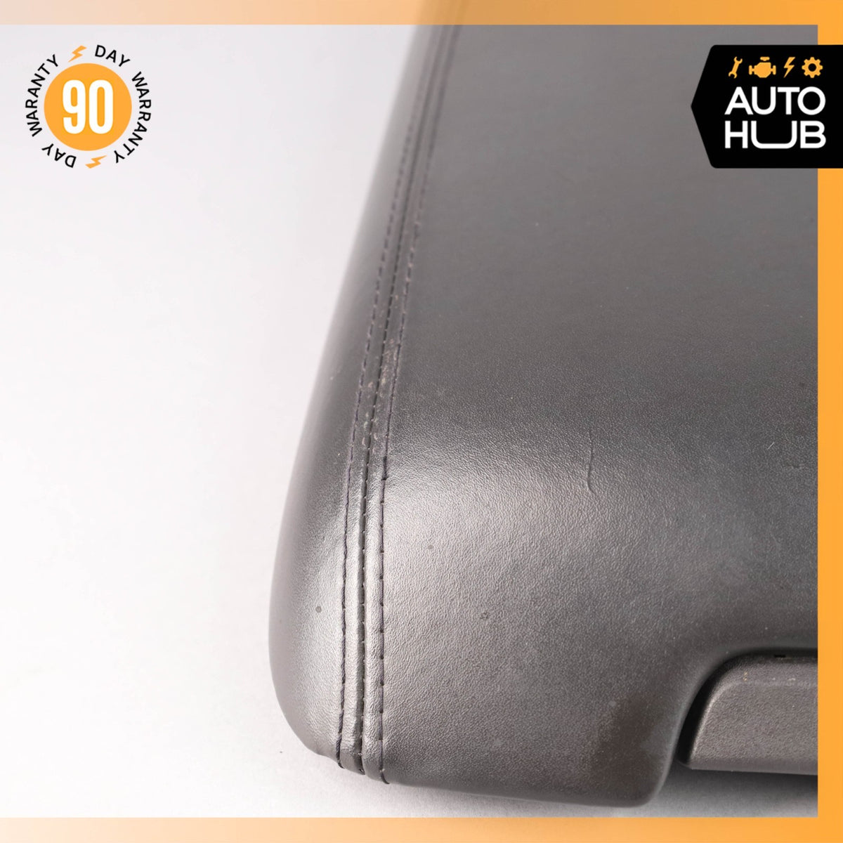 04-06 Cadillac XLR Center Console Arm Rest Armrest Storage Black OEM - photo 6