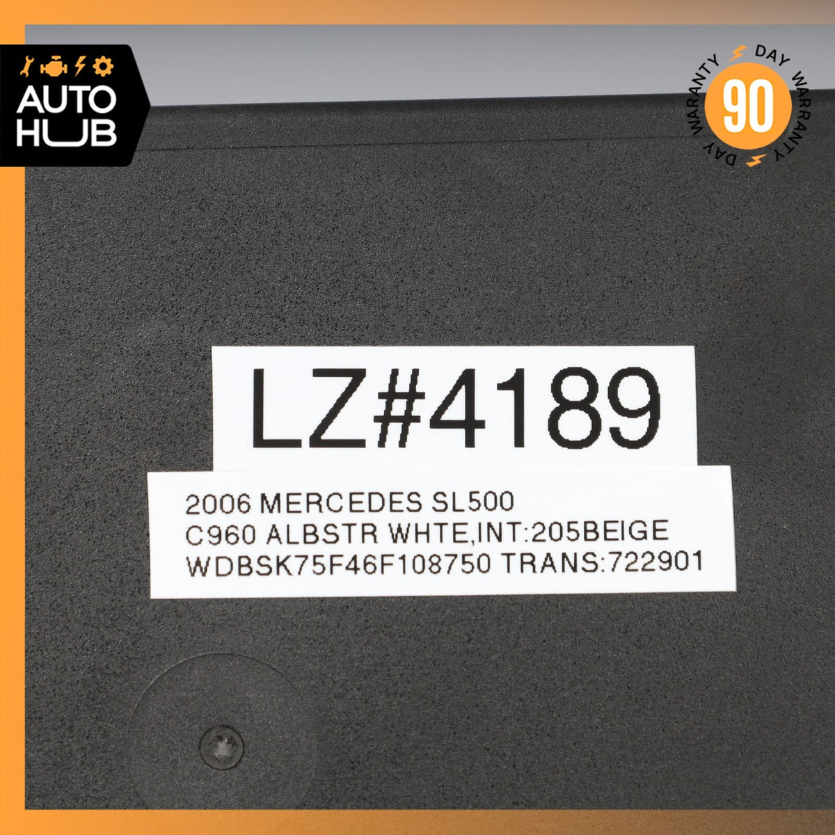 03-12 Mercedes R230 SL500 SL550 Door Control Module Left Driver Side OEM - photo 10