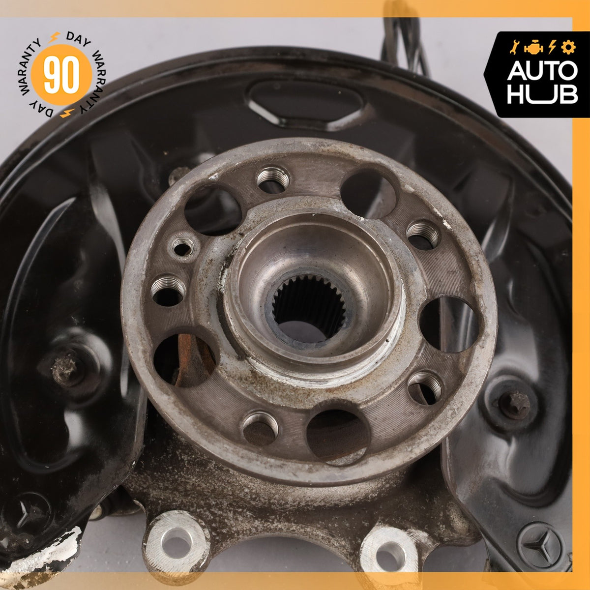 16-23 Mercedes W205 C43 C450 AMG Rear Left Driver Side Spindle Knuckle Hub OEM - photo 6