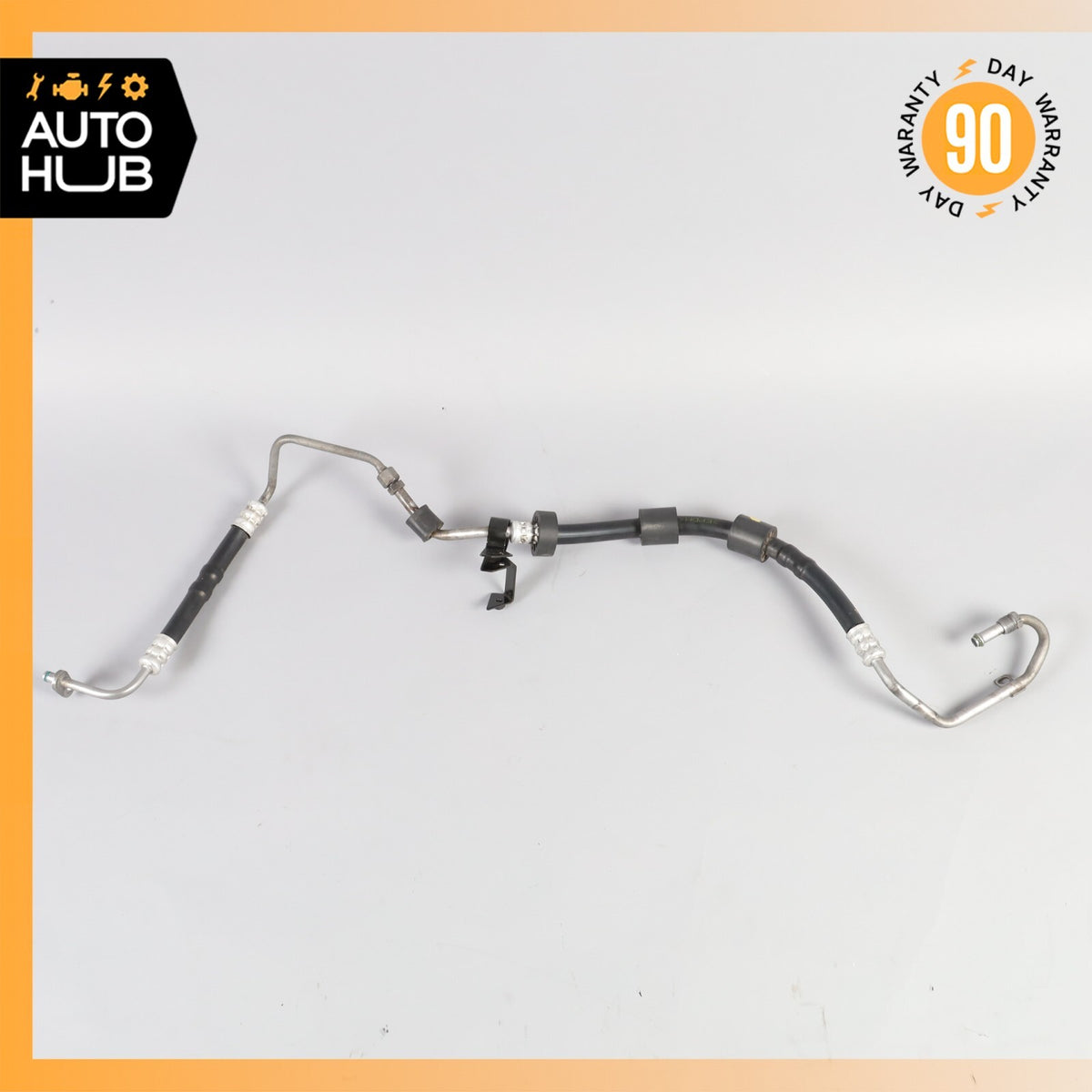 Porsche Cayenne 958 Hybrid S Power Steering Hose Pipe Line Set OEM - photo 9