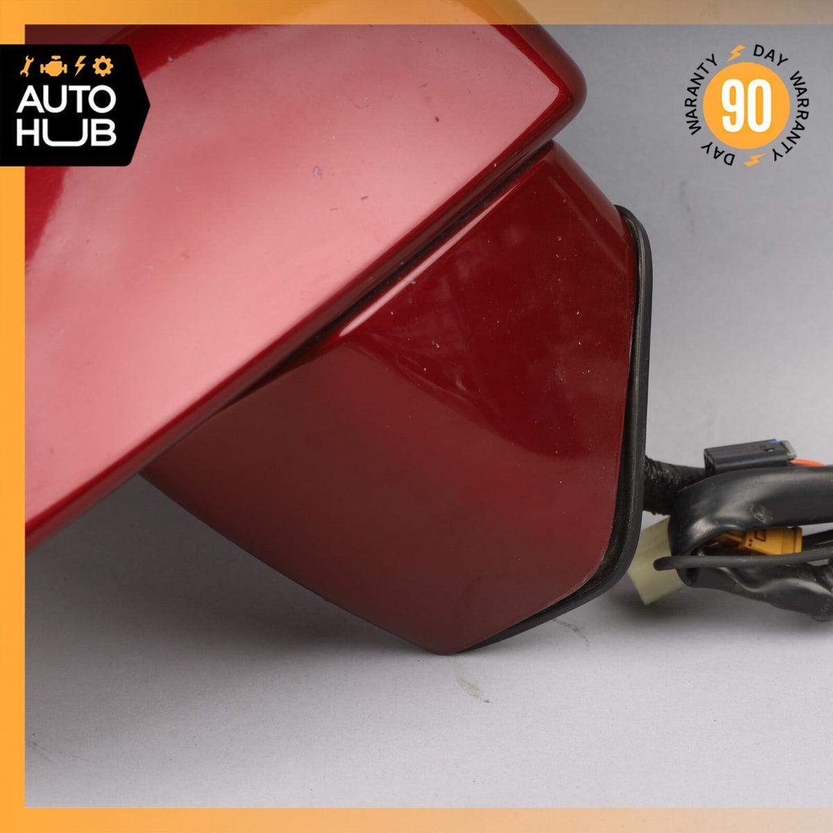 06-09 Cadillac XLR Right Side Rear View Door Mirror Red Jewel Tricoat OEM 58k - photo 7