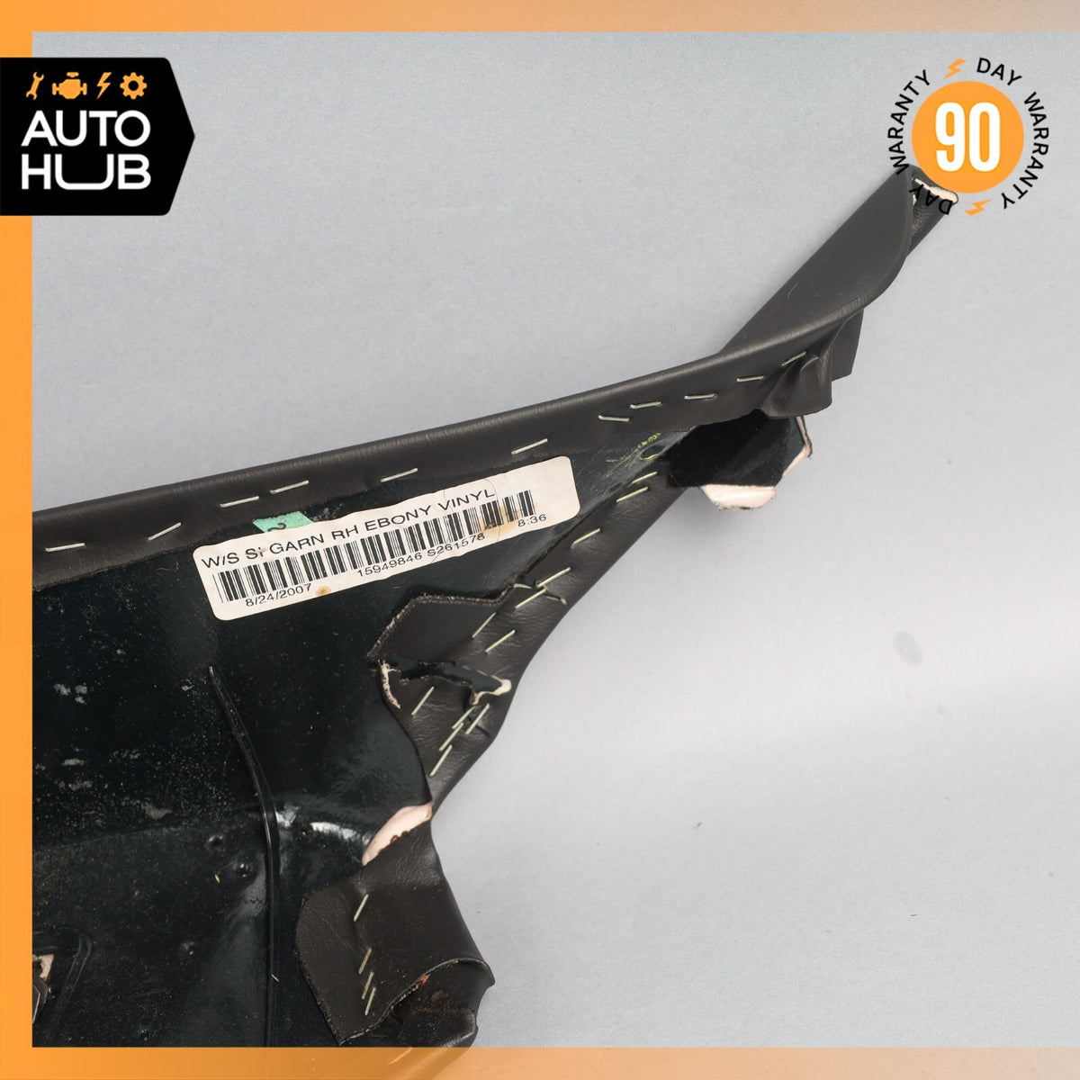 04-08 Cadillac XLR A Pillar Panel Trim Cover Right Passenger Side 15949846 OEM - photo 11