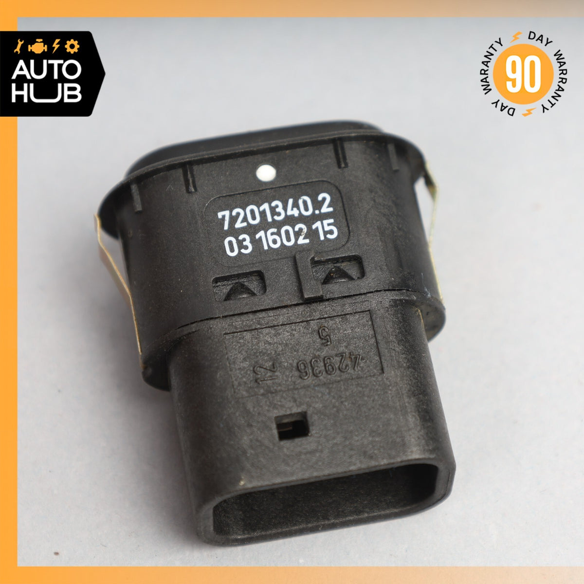 00-04 Aston Martin DB7 Vantage Right Seat Climate Vent Regulator Switch OEM 20k - photo 7