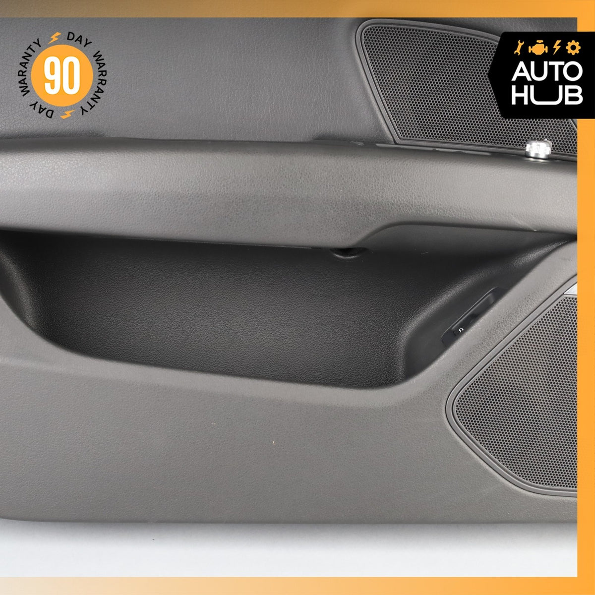12-18 Audi 4G8 A7 Front Left Driver Door Panel Cover Trim Black Wood OEM - photo 6