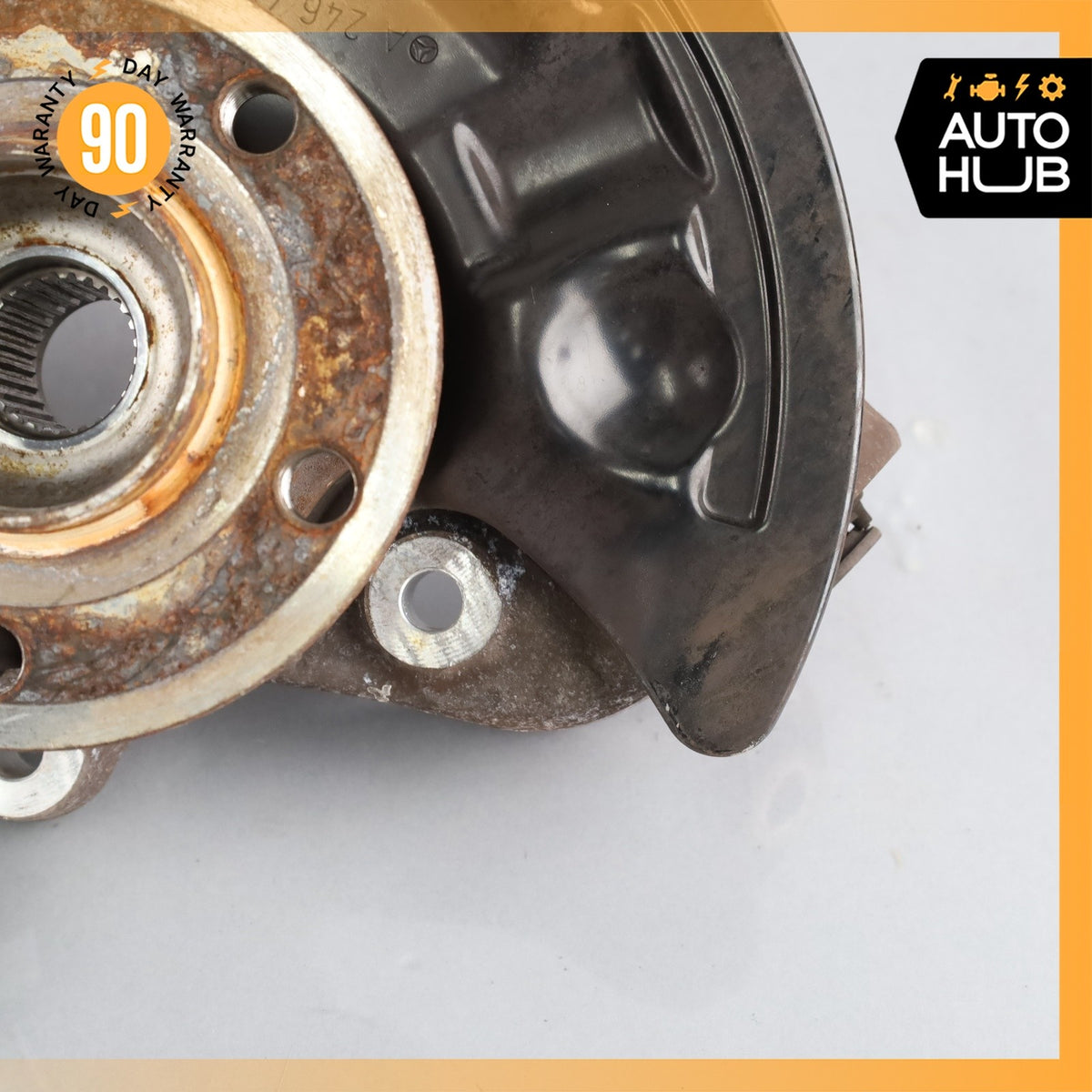 14-19 Mercedes W117 CLA45 GLA45 AMG Rear Right Spindle Knuckle Hub OEM - photo 7