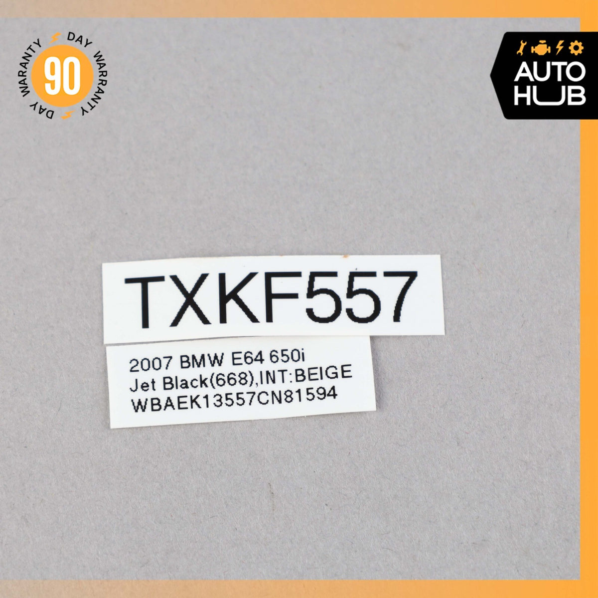 06-10 BMW E64 650i 550i 750i N62 4.8L V8 Oxygen O2 Sensor Lambda 7539125 OEM 71k - photo 11