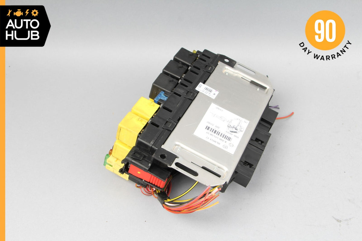 03-12 Mercedes R230 SL500 SL55 Front Left SAM Fuse Box Control Module OEM - photo 11