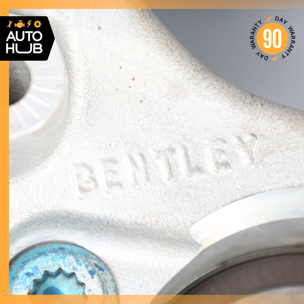 07-12 Bentley Continental GTC Rear Left Side Spindle Knuckle Hub OEM 59k - photo 14