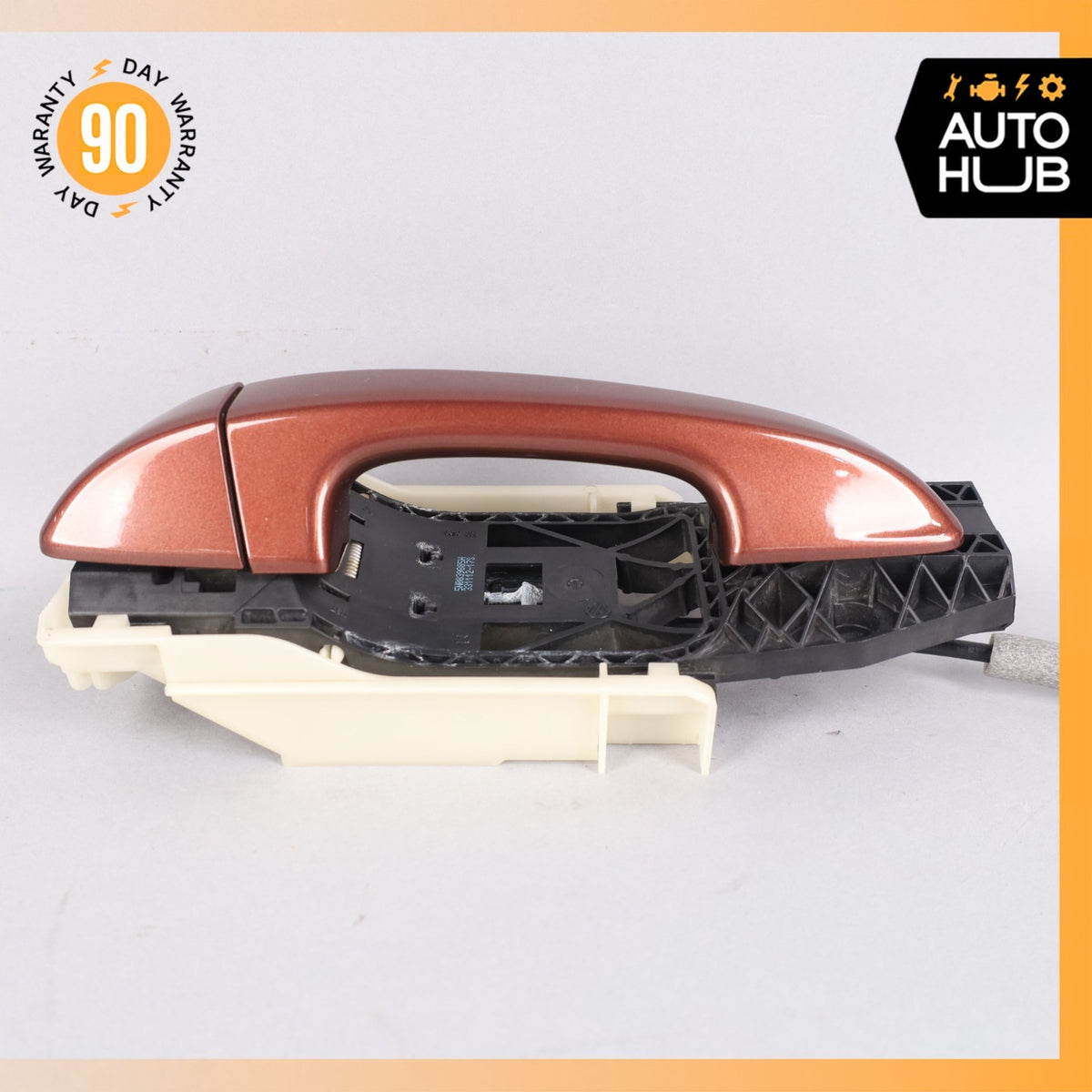 11-18 Porsche Cayenne 958 Rear Left Side Exterior Door Handle Red OEM - photo 5