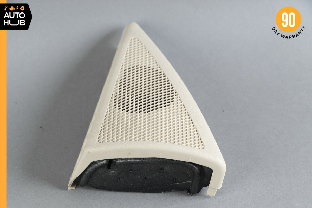 07-09 Mercedes W211 E350 E320 Tweeter Speaker Cover Left Driver Side Beige OEM - photo 3