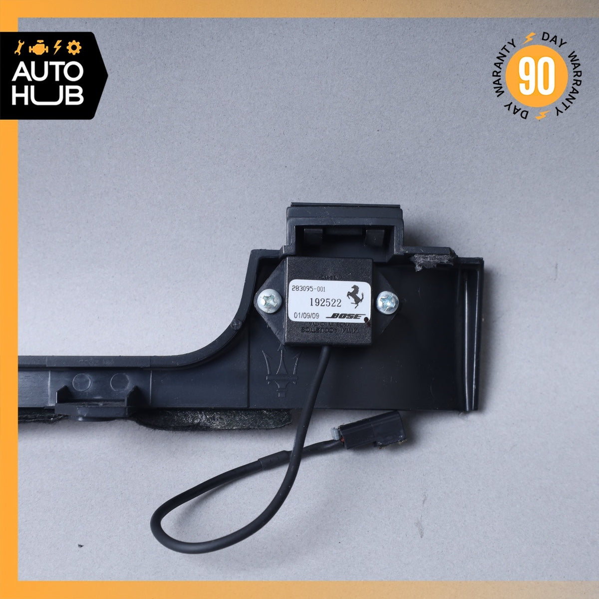 08-19 Maserati GranTurismo M145 Steering Column Cover Trim Black 69921700 OEM - photo 7