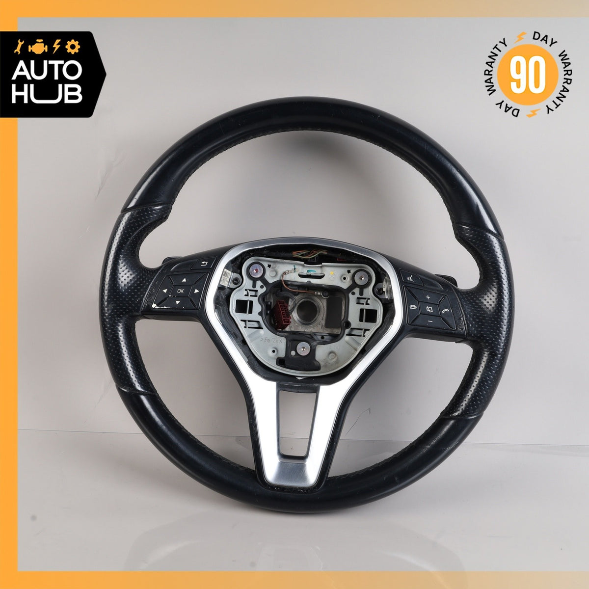 12-18 Mercedes W212 E350 SLK350 ML350 Steering Wheel w/ Paddle Shifters OEM - photo 1