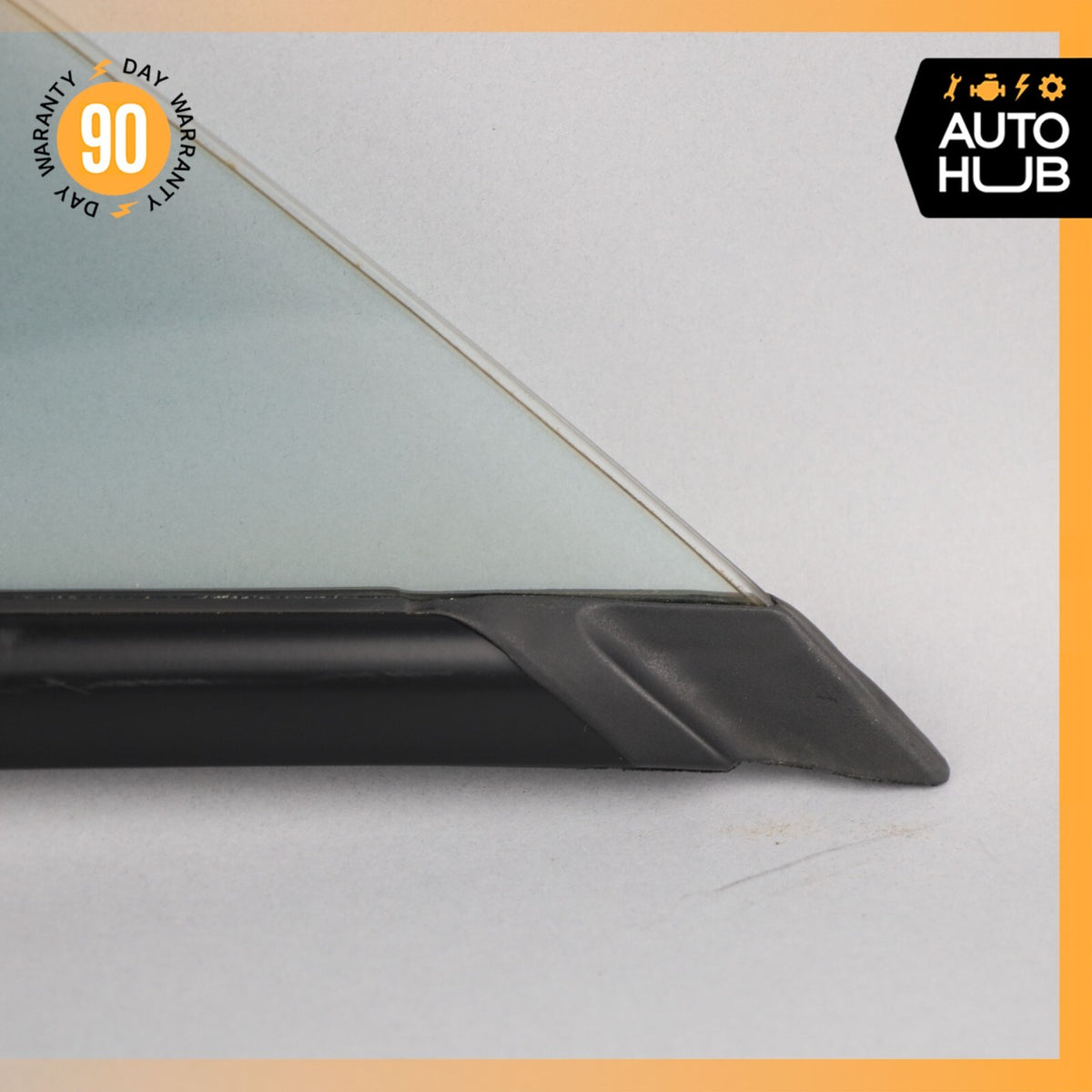 03-10 Bentley Continental GT Front Right Side Door Vent Window Glass OEM - photo 7