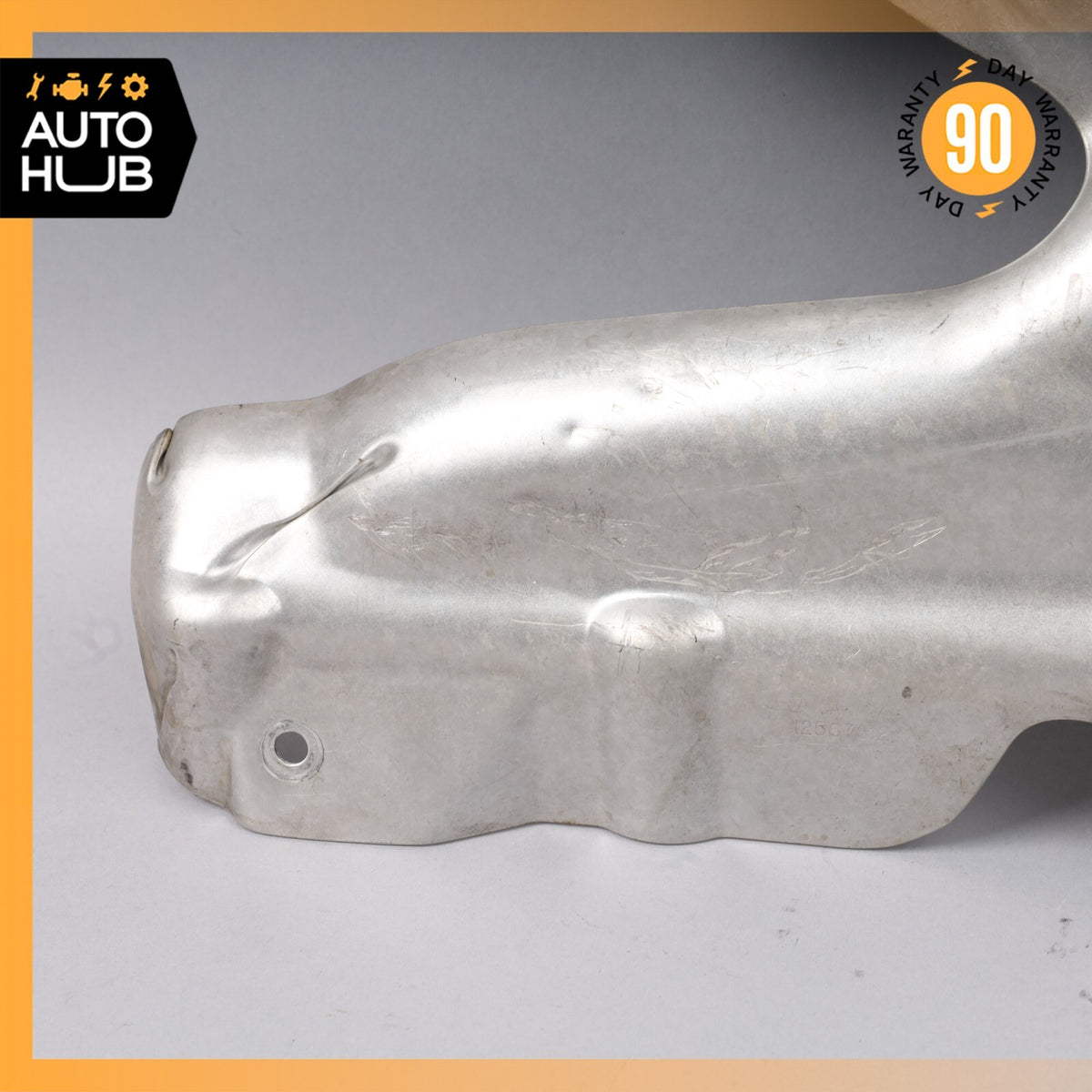 04-09 Cadillac XLR 4.6L V8 Left Side Exhaust Manifold Screening Plate Shield OEM - photo 5