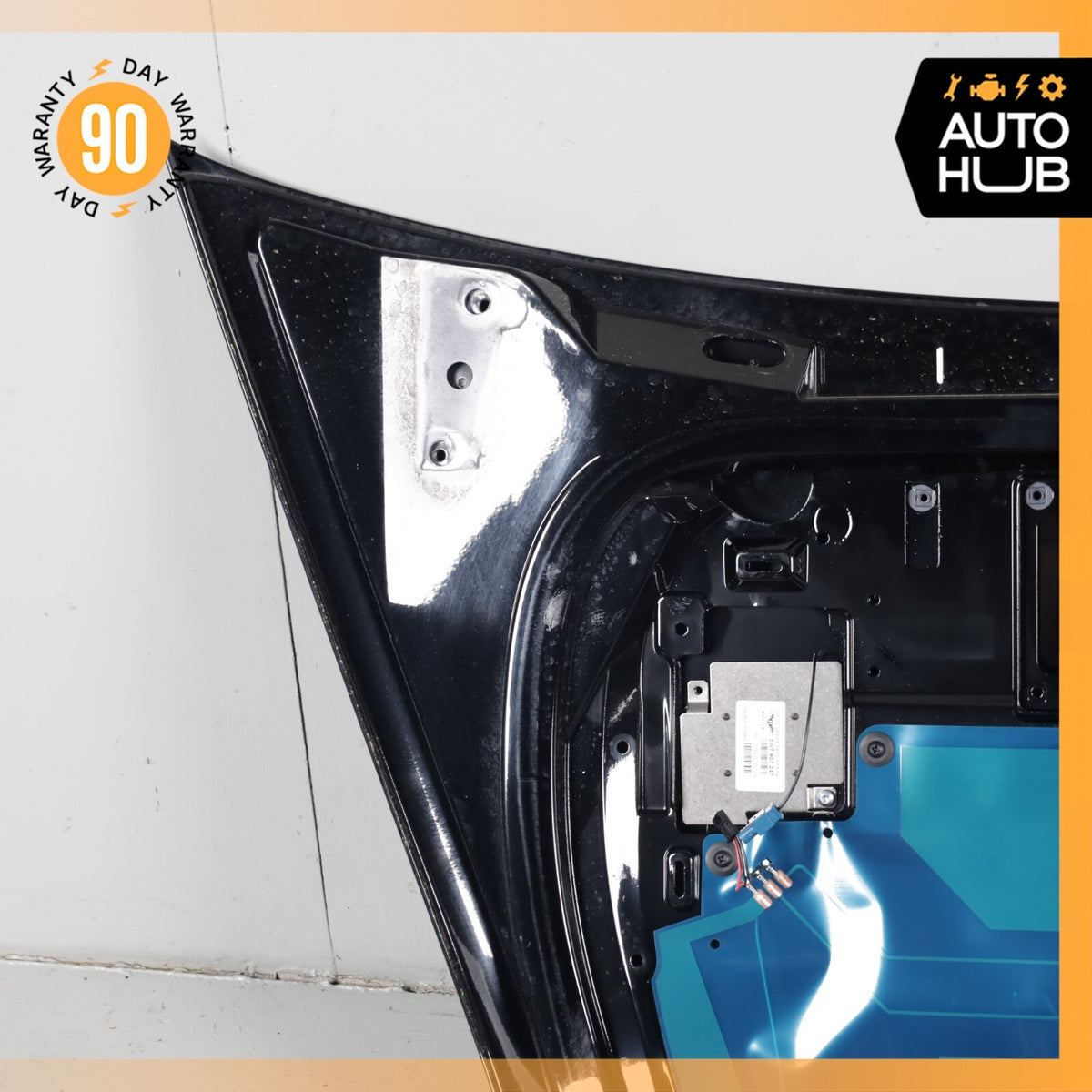 07-11 Bentley Continental GTC Convertible Trunk Lid Panel Assembly Black OEM 62k - photo 15