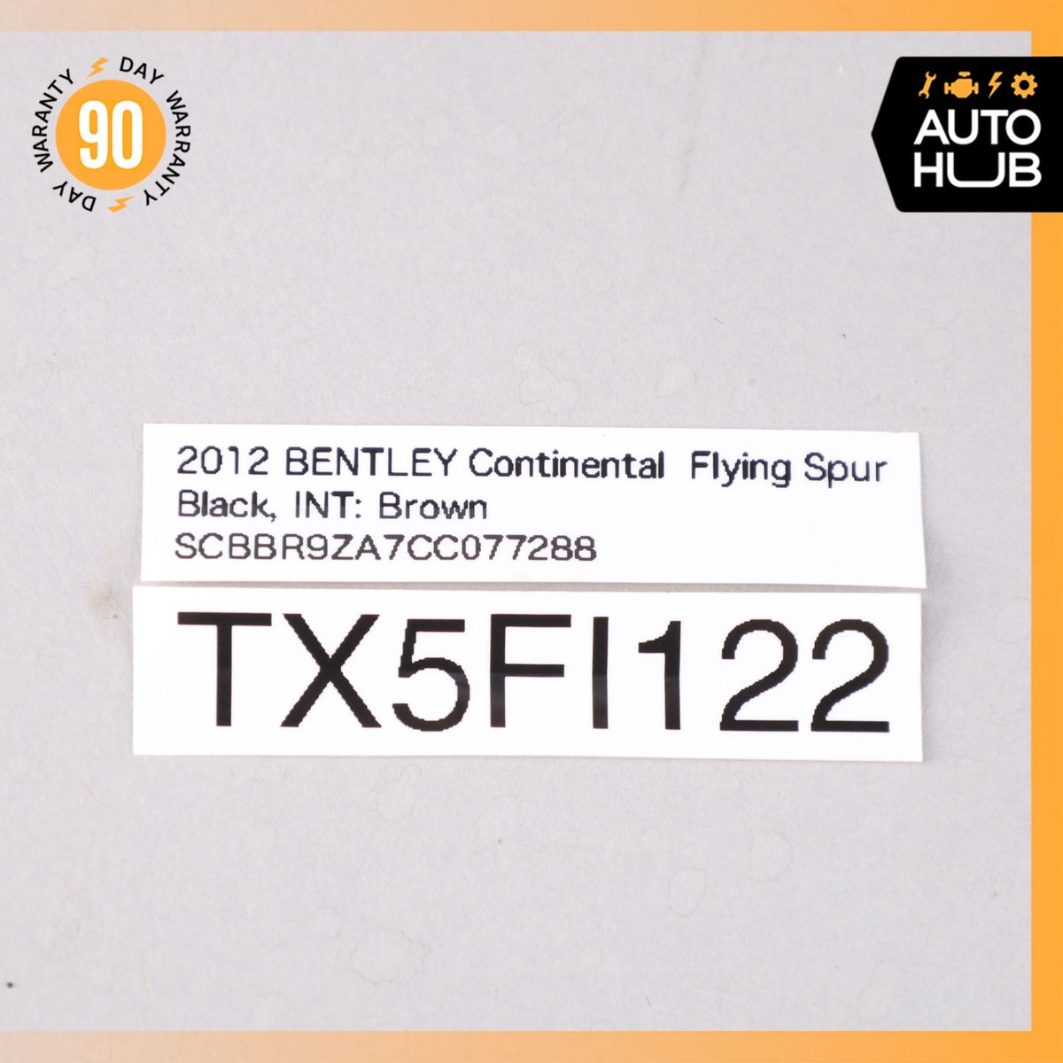 03-18 Bentley Continental Flying Spur Left Sun Visor Shade Sunvisor Brown OEM - photo 13