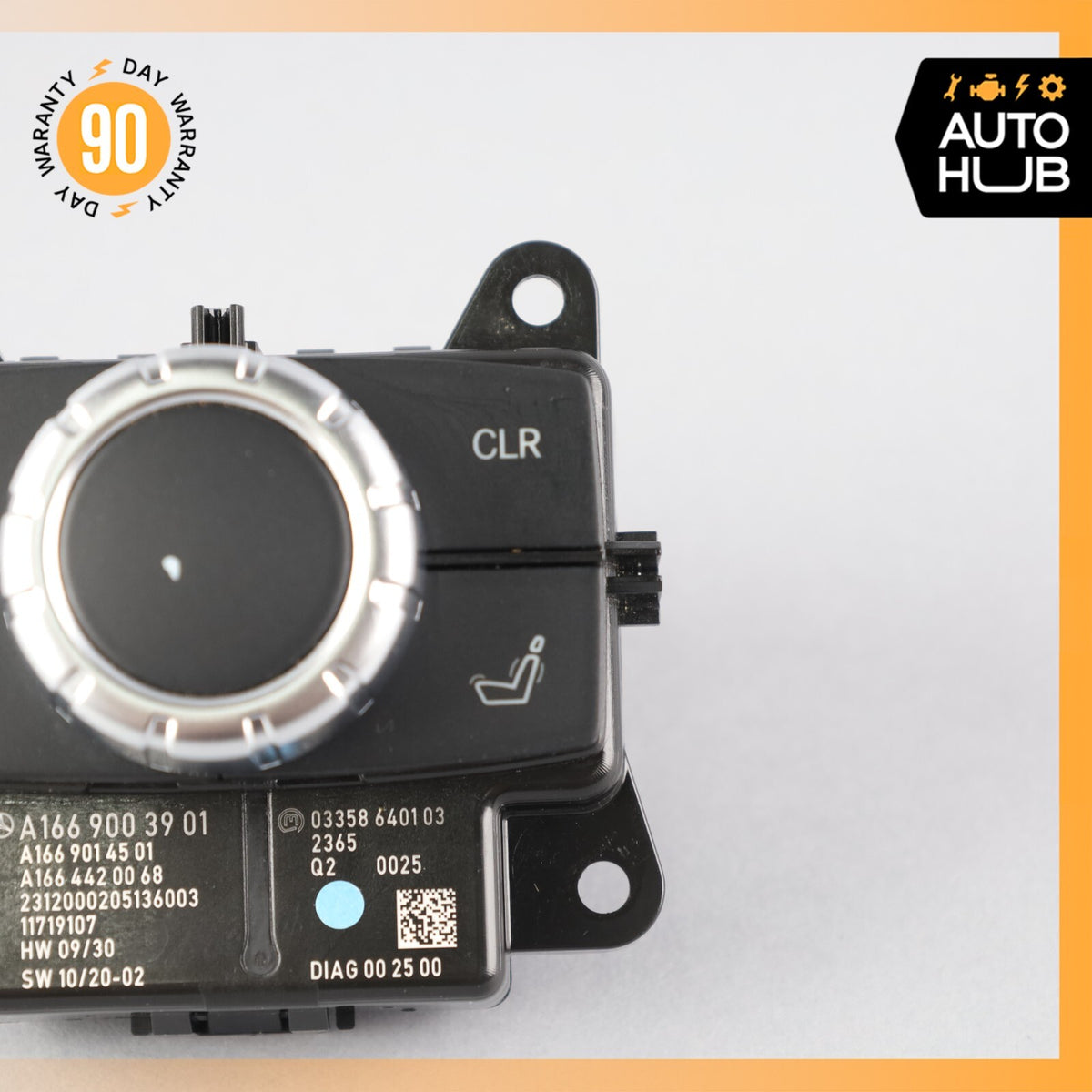 12-13 Mercedes W166 ML63 AMG Center Console Navigation Stereo Control Switch OEM - photo 4