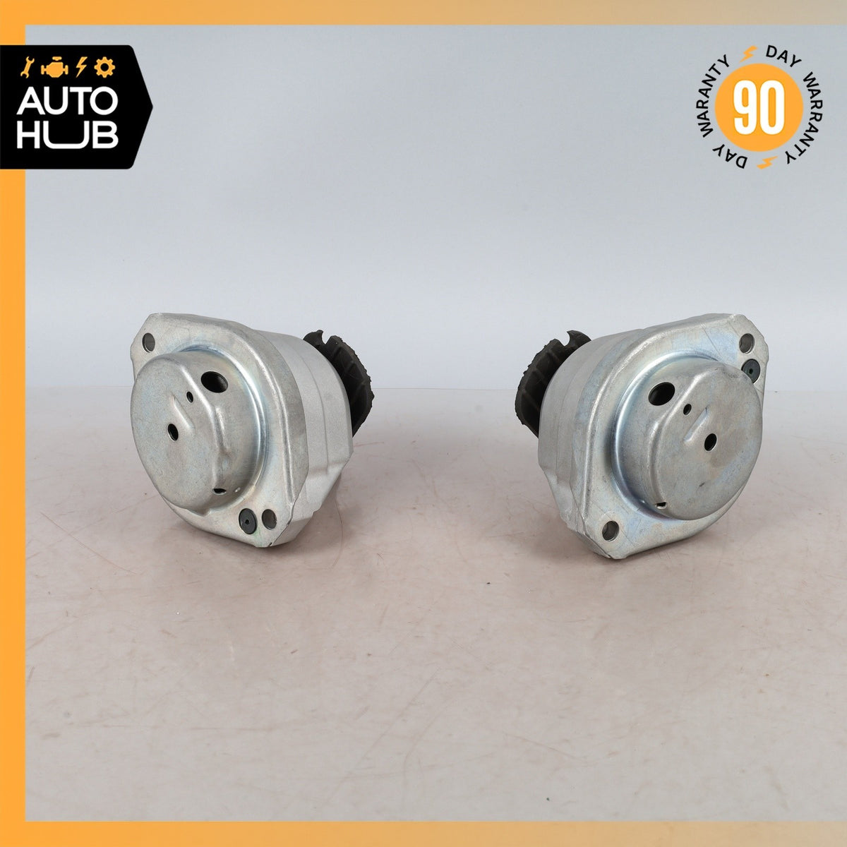 BMW E60 528i Left & Right Engine Motor Support Mount Bracket Set OEM 78k - photo 2