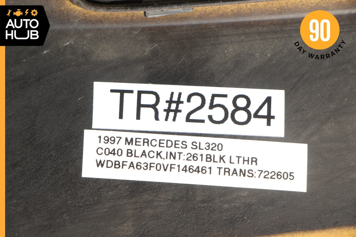 96-02 Mercedes R129 SL320 SL500 Front Left Side Fender Molding 1296901740 OEM - photo 12