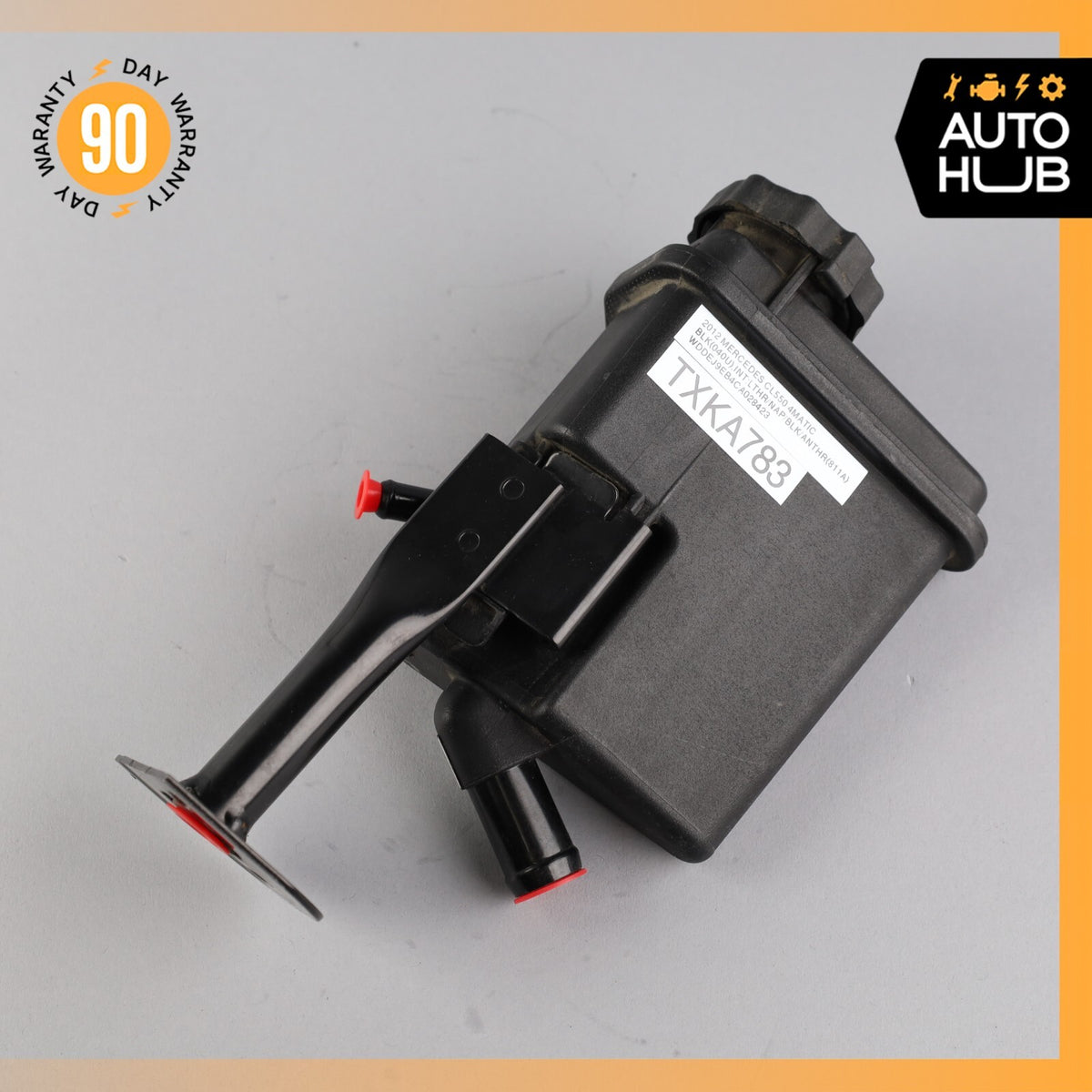 10-14 Mercedes W216 CL550 S400 Power Steering Fluid Reservoir 2214660302 OEM - photo 5
