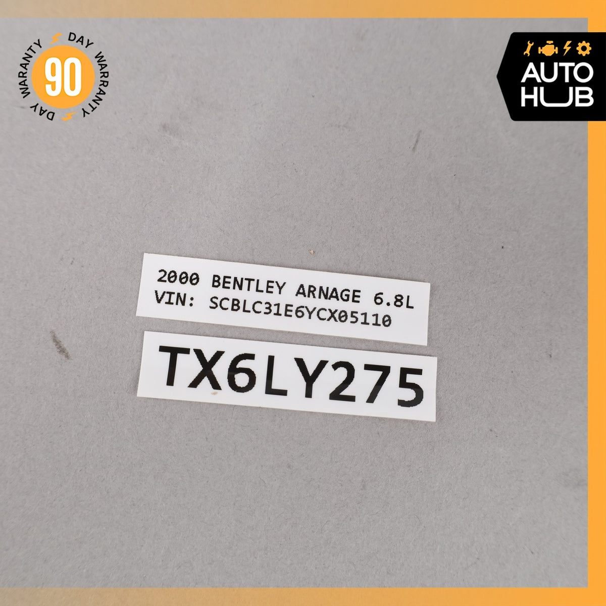 00-09 Bentley Arnage / RR Seraph Rear Right Interior Door Handle w/ Switch OEM - photo 17