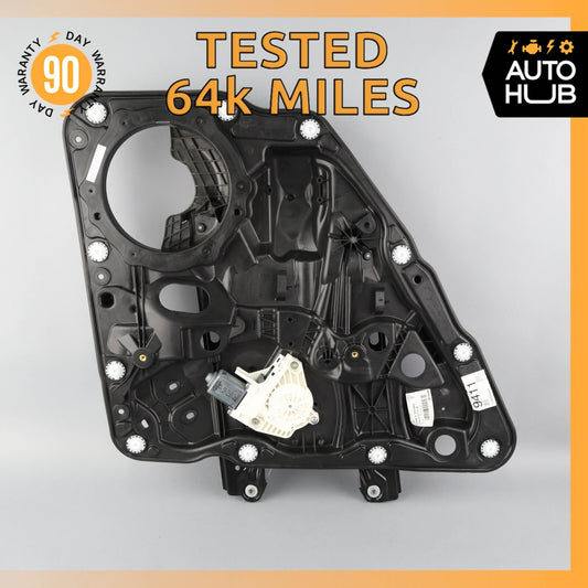 11-18 Porsche Cayenne 958 E-Hybrid Rear Left Side Door Window Regulator OEM 64k - photo 1