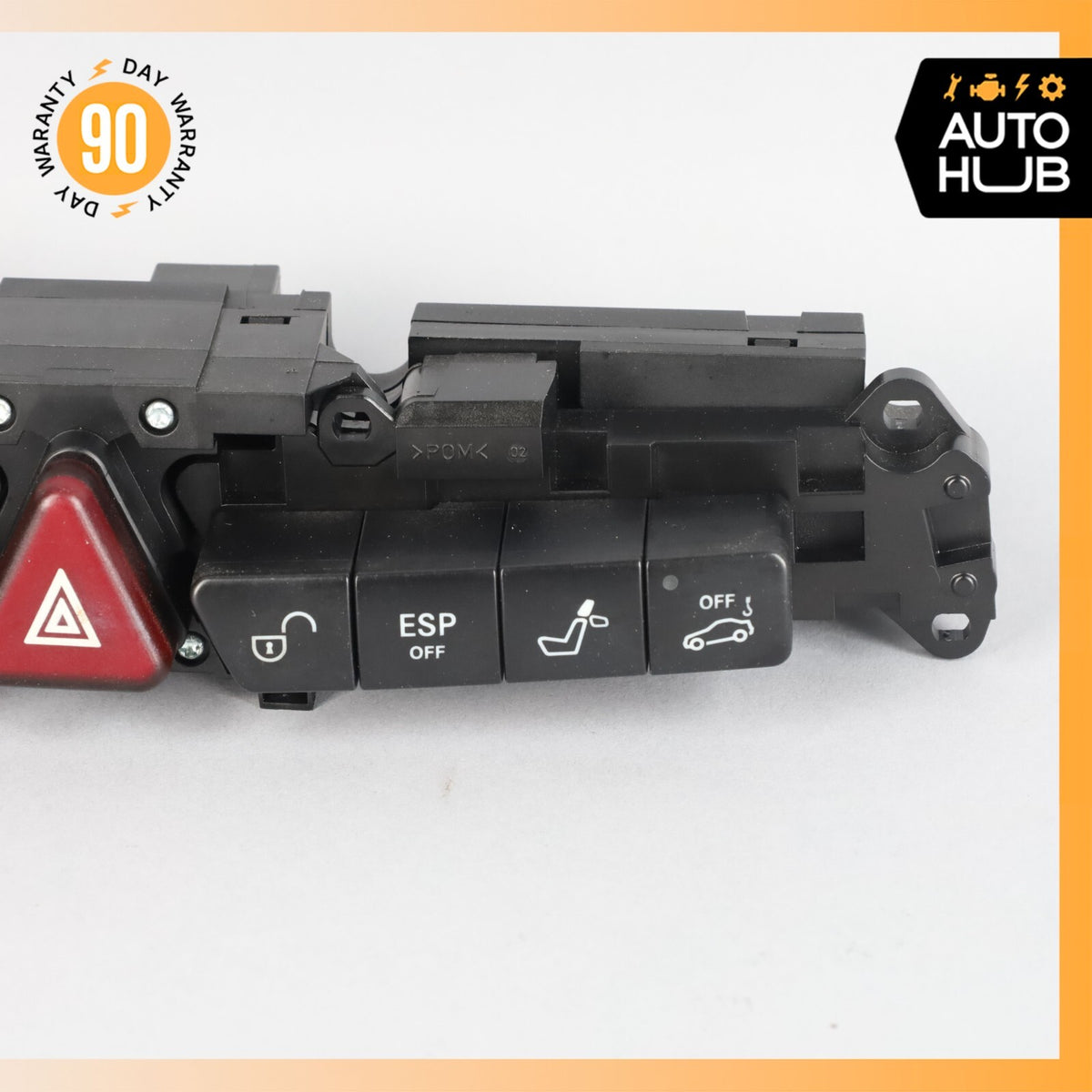 03-06 Mercedes W215 CL55 AMG CL500 Dashboard Control Switch Panel 2158209210 OEM - photo 3
