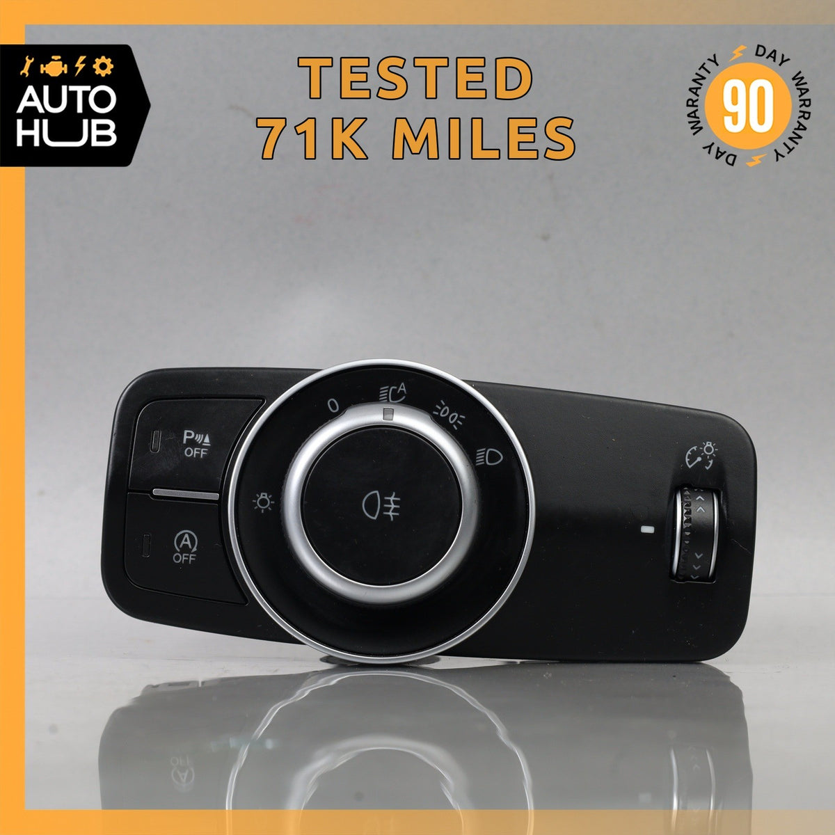 17-23 Alfa Romeo 949 Stelvio Dashboard Headlight Head Light Control Switch OEM - photo 1