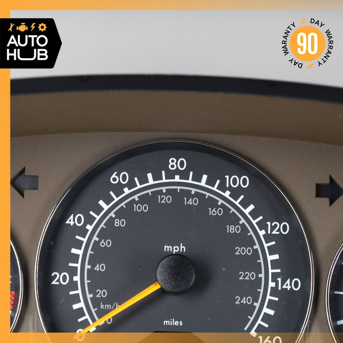 1999 Mercedes R129 SL500 Instrument Cluster Speedometer 1294402911 OEM 138k - photo 6
