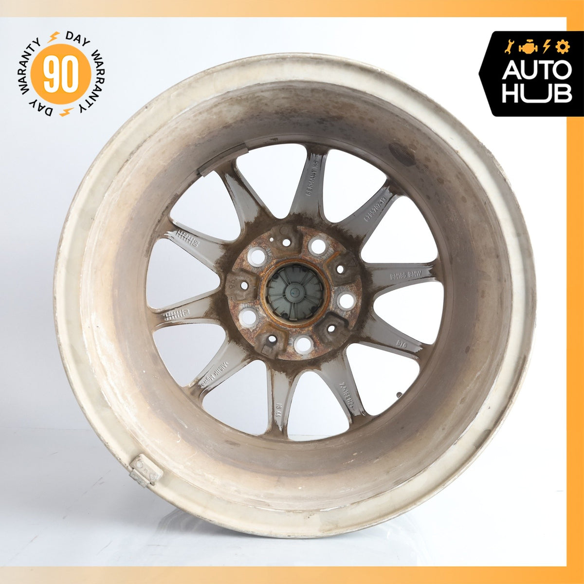BMW E88 128i 135i 7 x 16 16" Style 360 Wheel Rim Silver 36116795207 OEM - photo 8