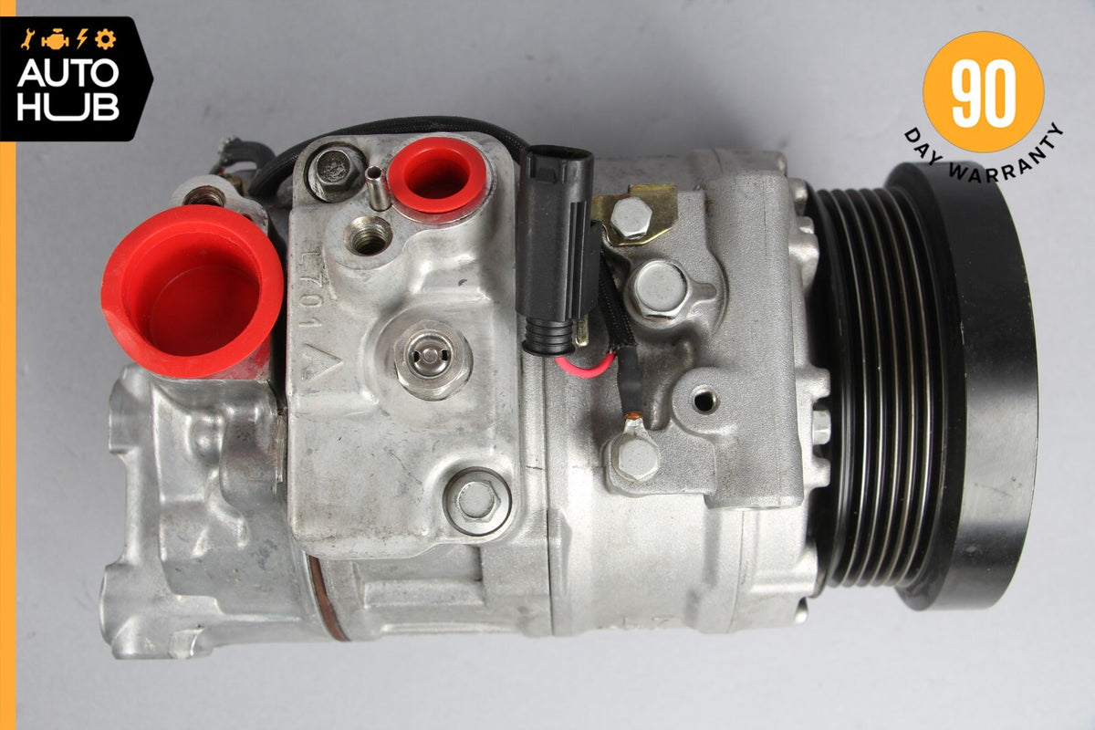 03-06 Mercedes R230 SL500 SL55 AC A/C Air Conditioning Compressor 0012300211 OEM - photo 8