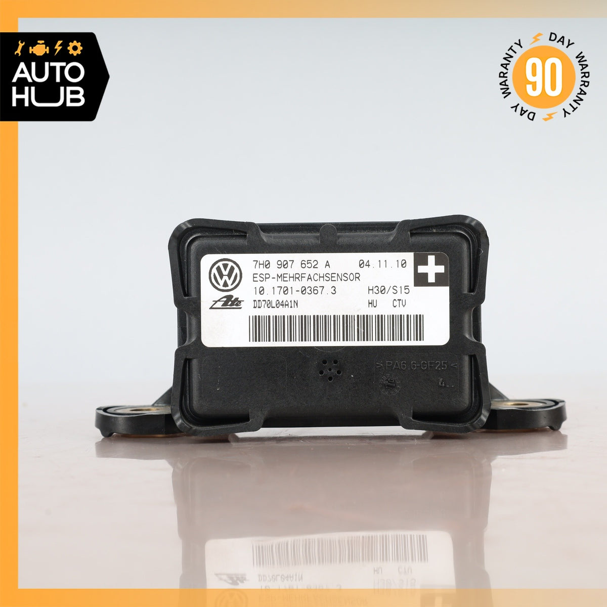 08-15 Audi 8J TT YAW Acceleration Rate Sensor 7H0907652A OEM - photo 7