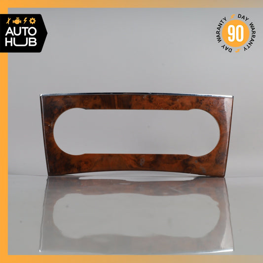 05-09 Mercedes W209 CLK350 CLK500 AC A/C Climate Control Switch Bezel Trim Wood - photo 1