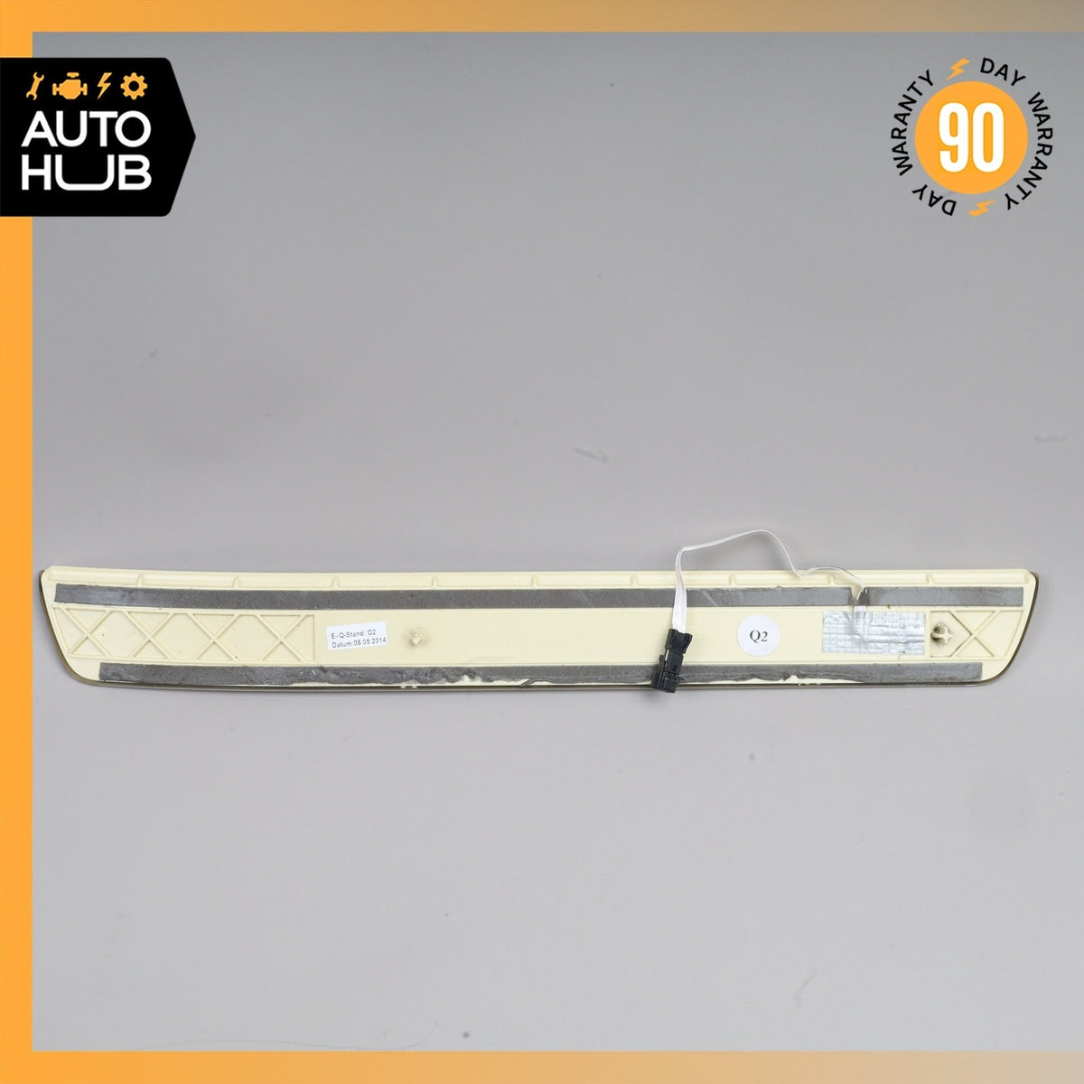 14-20 Mercedes W222 S65 AMG S550 Rear Left Illuminated Door Step Sill Panel OEM - photo 5