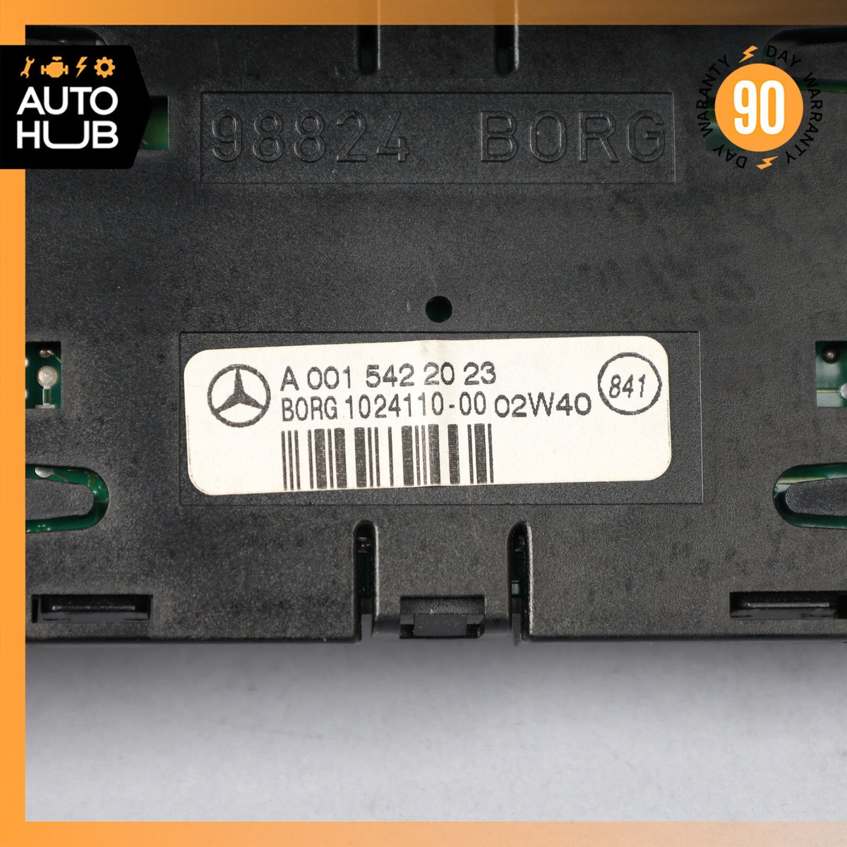 03-06 Mercedes R230 SL500 SL55 Parktronic Warning Display Buzzer Front OEM - photo 10