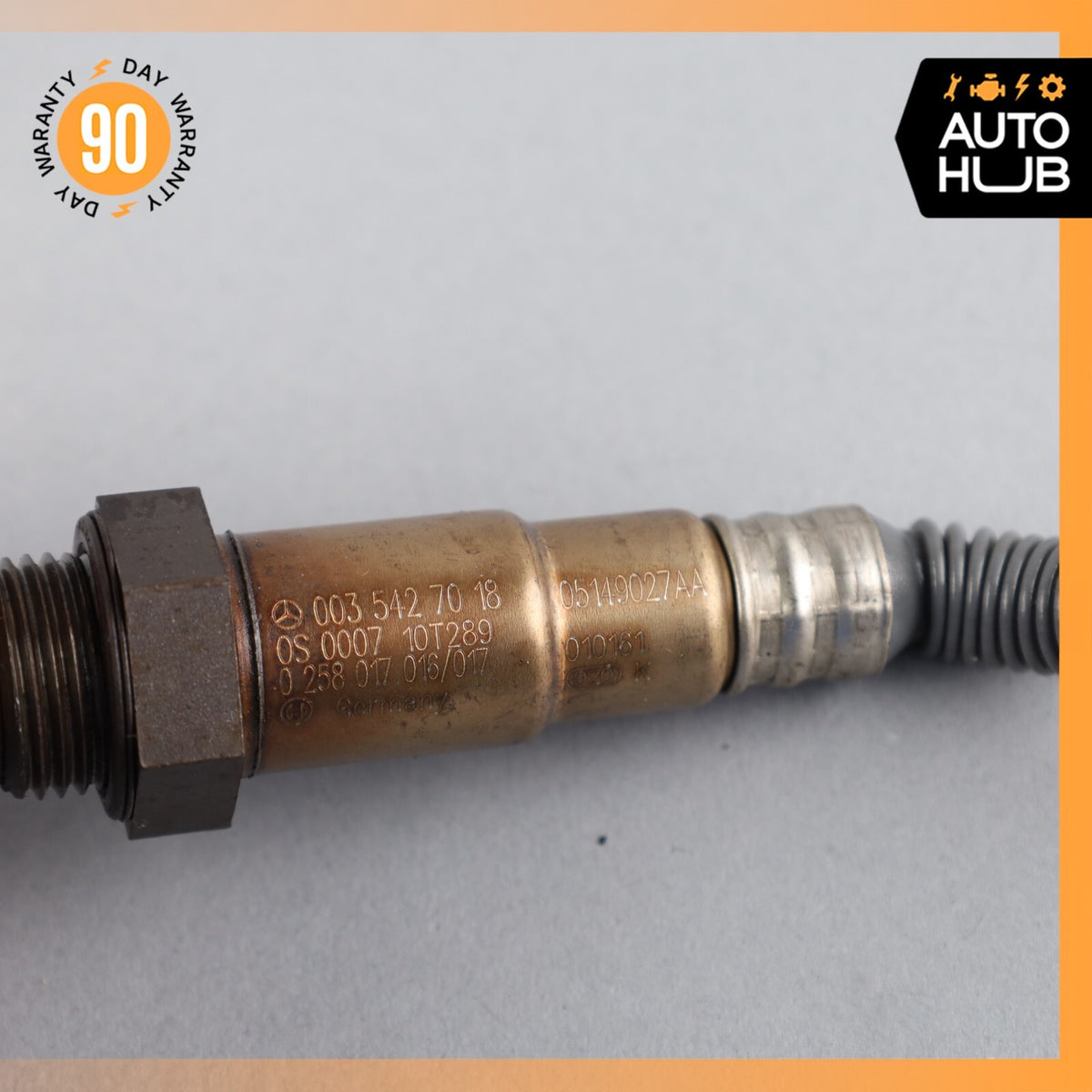 Mercedes R230 SL550 C300 E550 Oxygen O2 Sensor Lambda 0035427018 OEM - photo 11