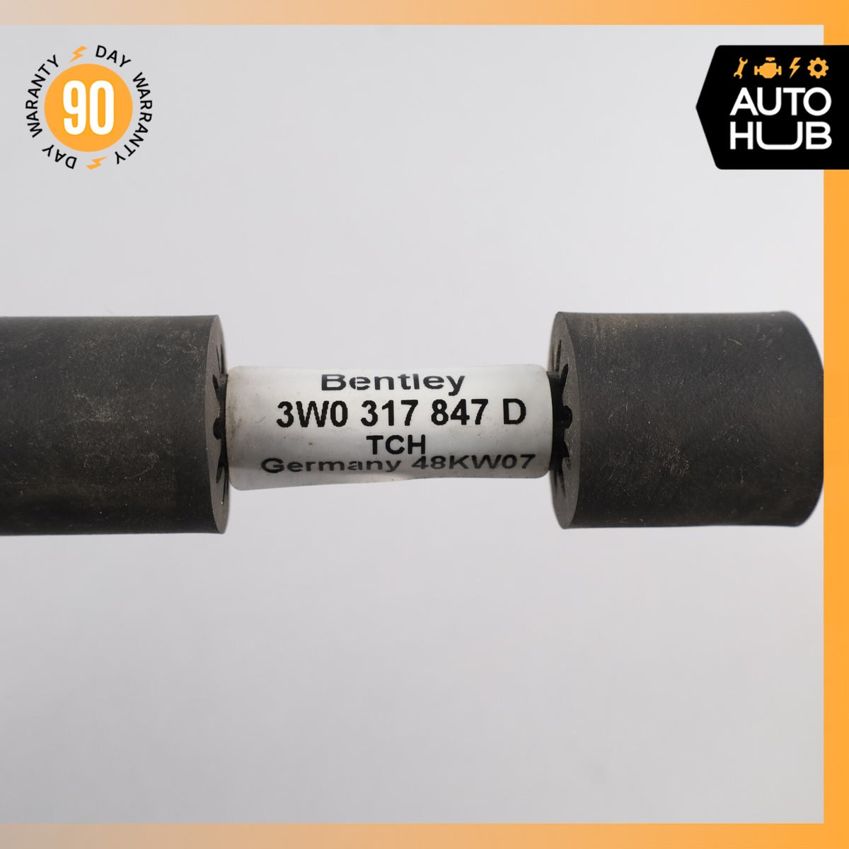 03-13 Bentley Continental GTC 6.0L Right Transmission Oil Cooling Line OEM 63k - photo 8