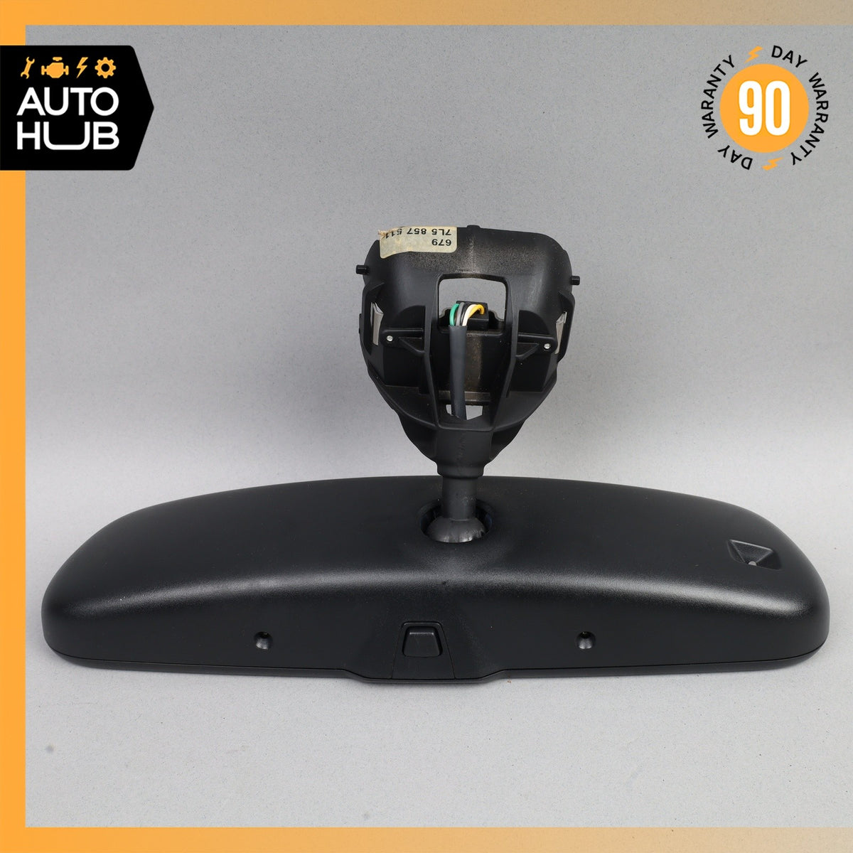 Porsche Cayenne 955 Turbo  Interior Rear View Mirror Black OEM - photo 5