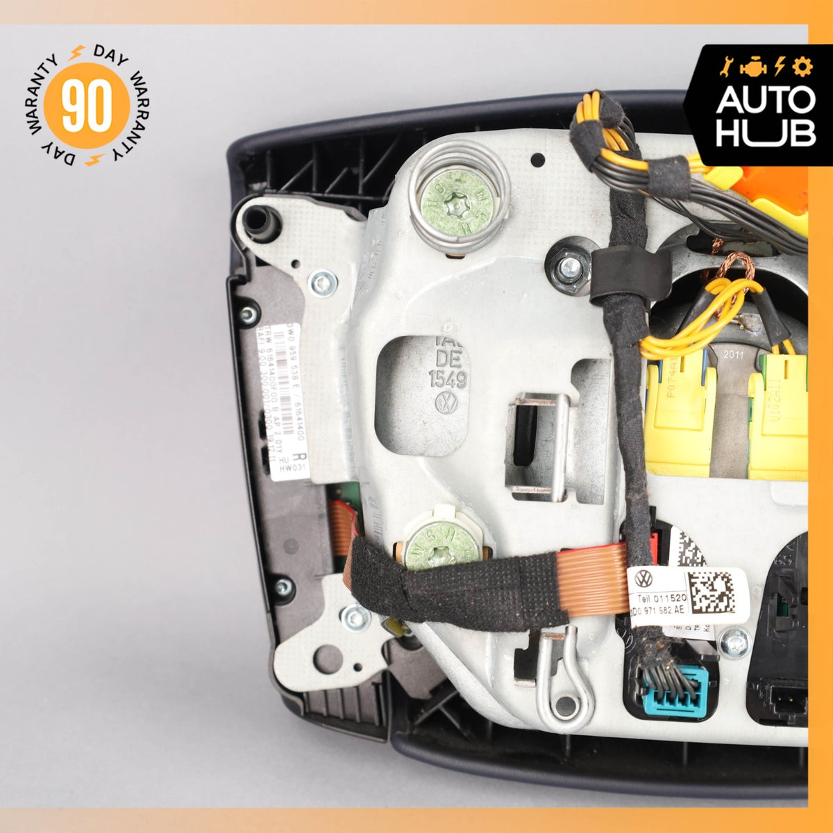 03-13 Bentley Continental Flying Spur GTC Driver Steering Wheel Airbag Blue OEM - photo 13