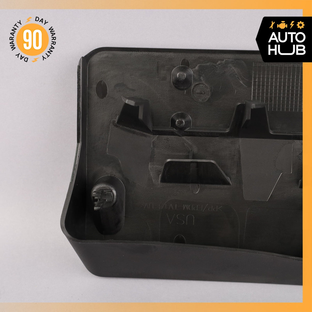 Mercedes W213 E300 E350 E63 Front Bumper License Plate Holder OEM - photo 6