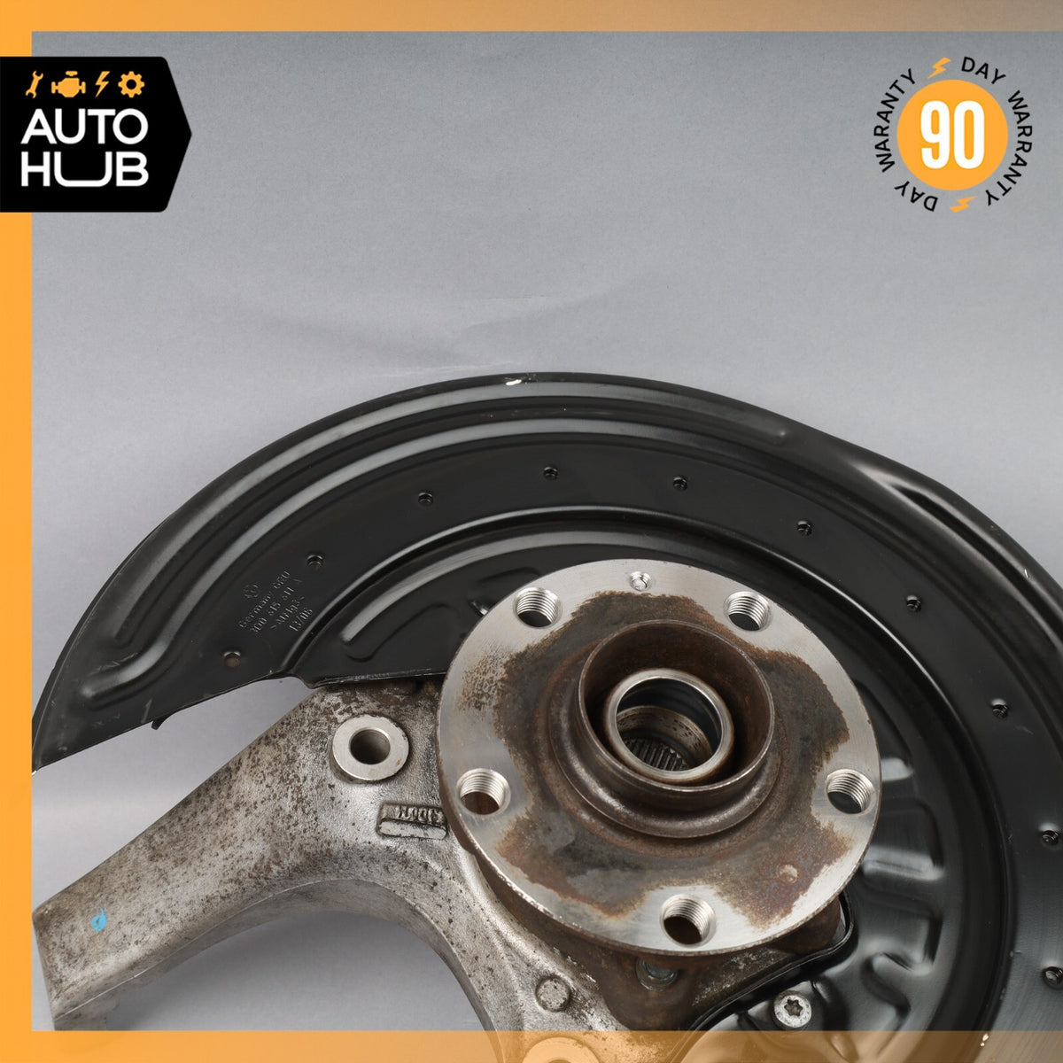 03-13 Bentley Continental GT Rear Left Driver Side Spindle Knuckle Hub OEM - photo 4