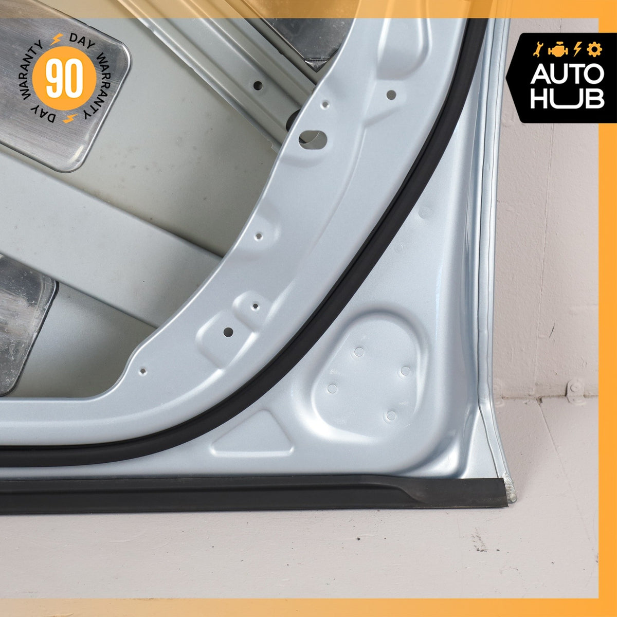 14-20 Mercedes W222 S550 S63 AMG Front Right Side Door Shell Diamond Silver OEM - photo 17