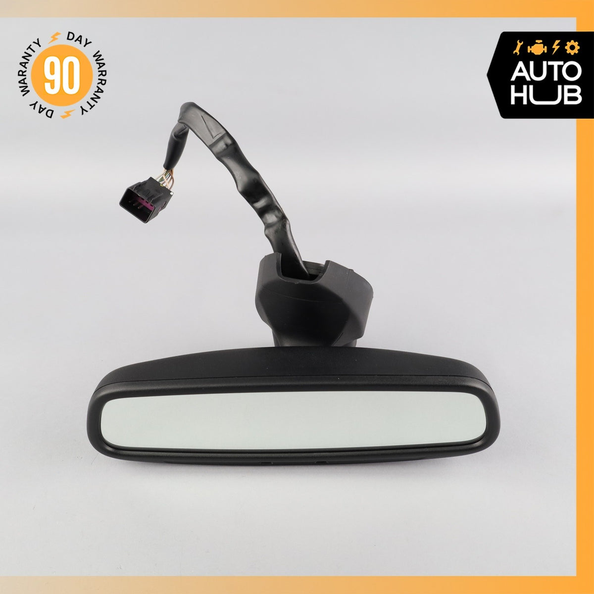 03-13 Maserati Quattroporte M139 Interior Rear View Mirror Black OEM - photo 1