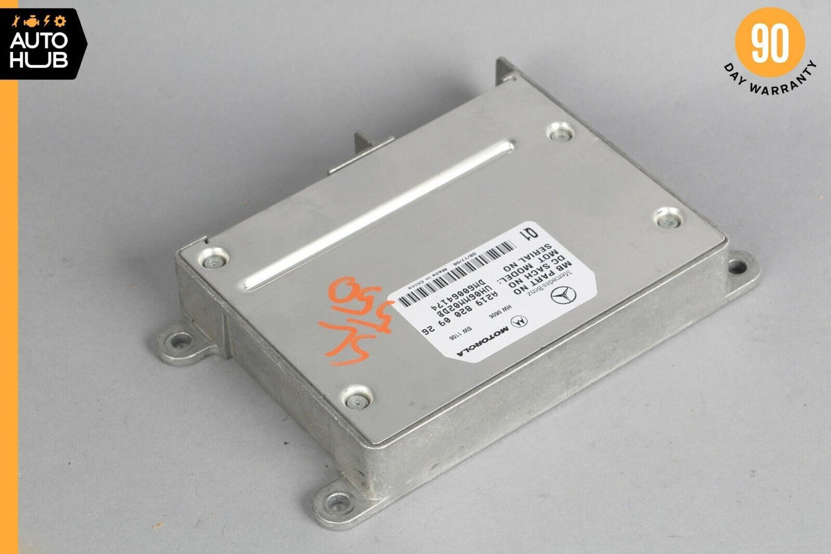 06-12 Mercedes R230 SL550 E350 Communication Control Module 2198200926 OEM - photo 3