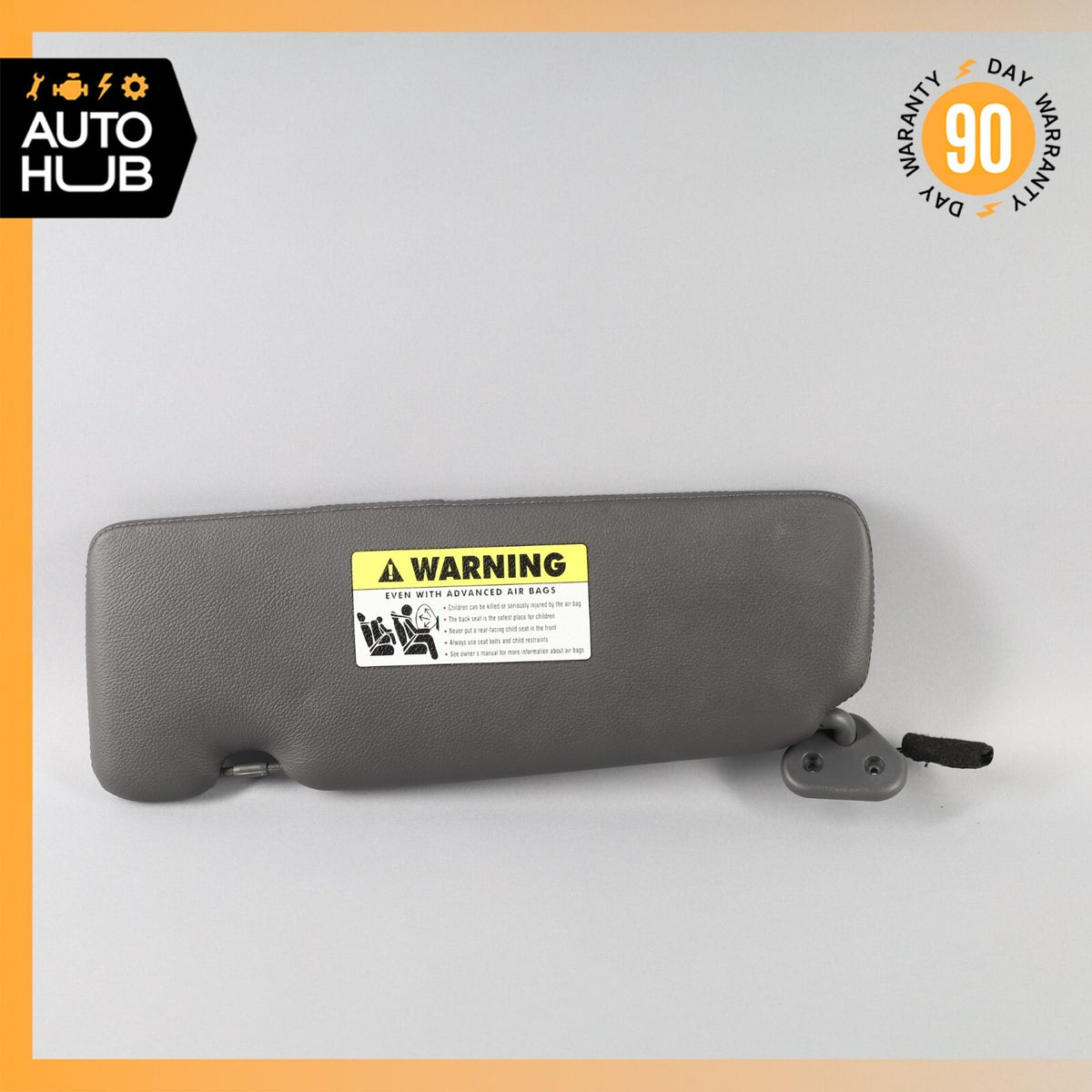 2007 BMW E64 650i Sunvisor Sun Visor Right Side Gray OEM 65k - photo 3