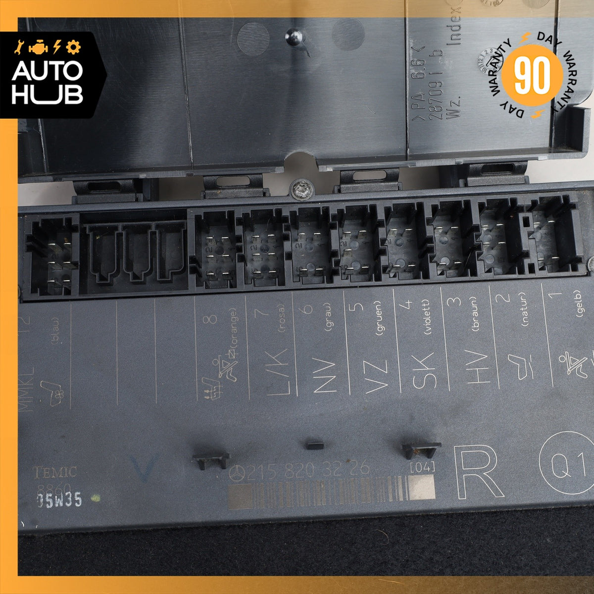 00-06 Mercedes W215 CL55 AMG CL600 Front Right Passenger Seat Control Module OEM - photo 4