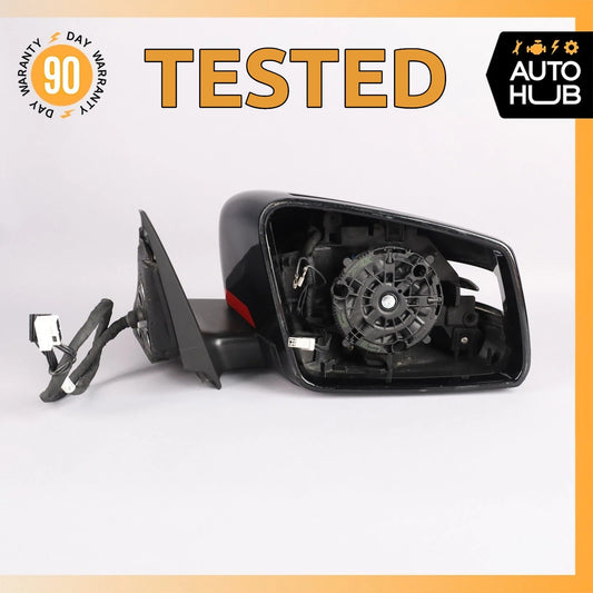 14-19 Mercedes W117 CLA45 AMG Right Side Rear View Door Mirror w/ Blind Spot OEM - photo 1