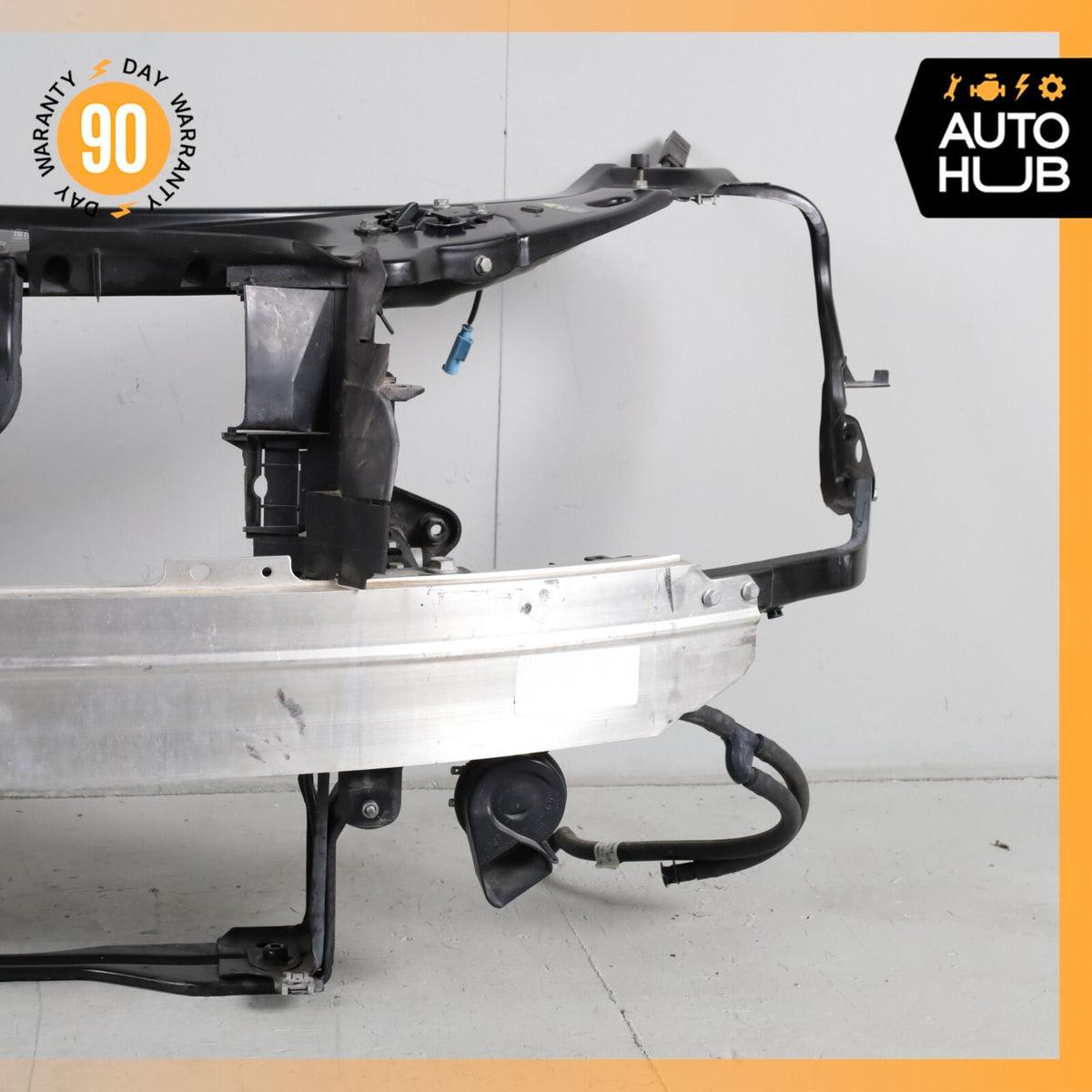 10-13 Mercedes W221 S400 Front Reinforcement Bar Upper Radiator Support Clip OEM - photo 5