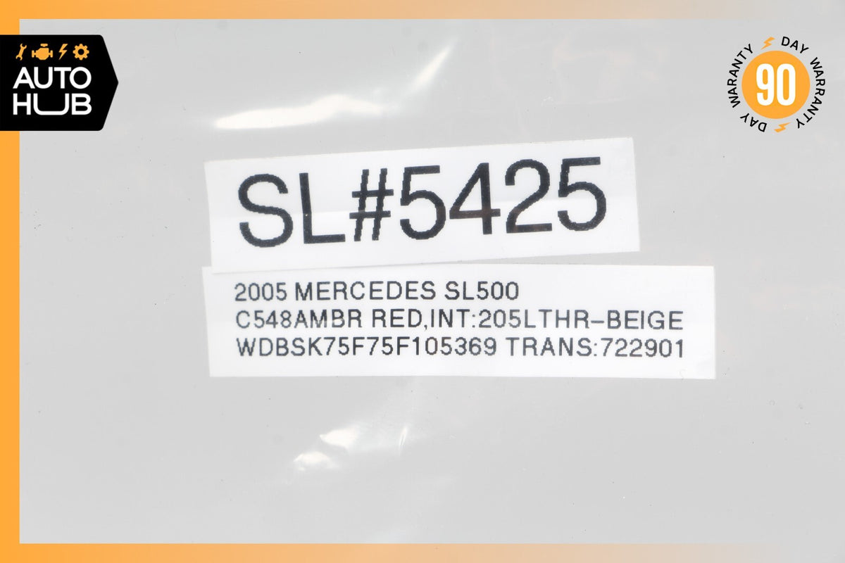 Mercedes R230 SL500 CLK320 Front Bumper Parking Sensor Wire Harness PDC OEM - photo 12