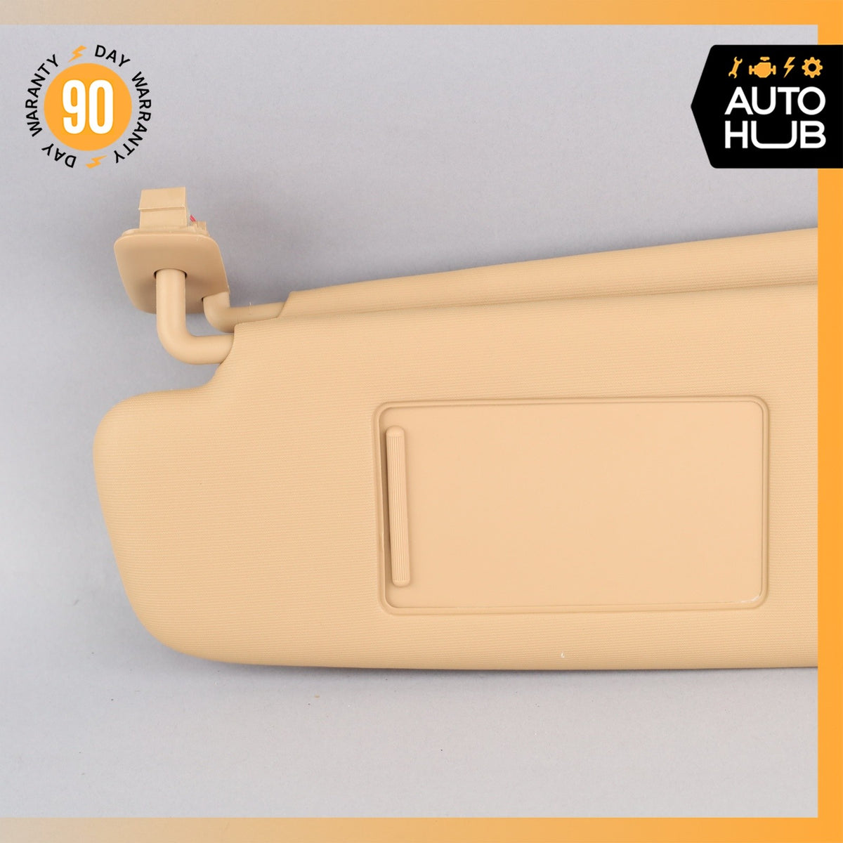 11-14 Porsche Cayenne 958 Sun Visor Sunvisor Front Left Driver Side Beige OEM - photo 8